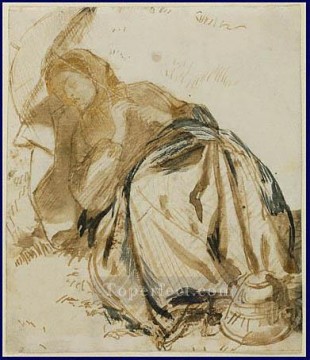  Elizabeth Painting - Elizabeth Siddal2 Pre Raphaelite Brotherhood Dante Gabriel Rossetti